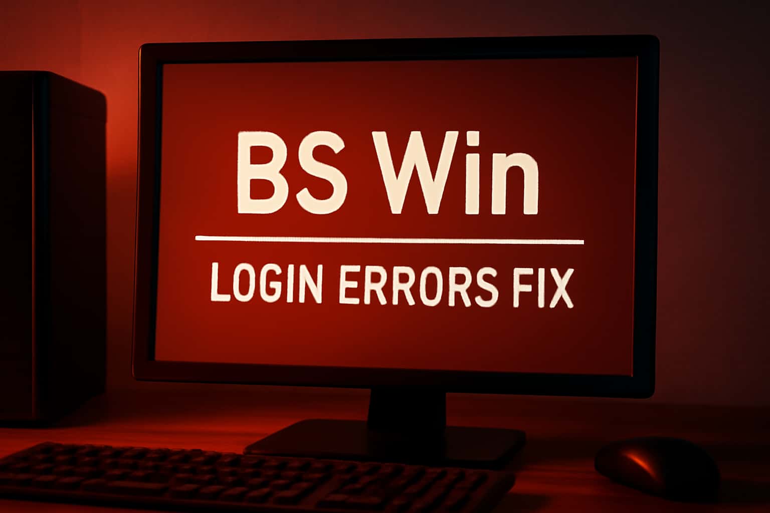 An informative visual representation of BS Win Login Errors Fix in a high-tech environment.