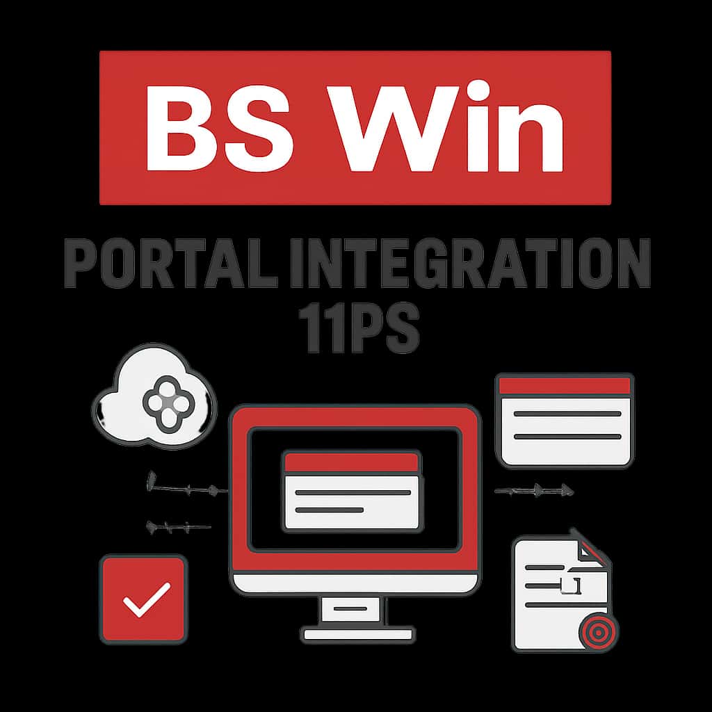 Diagram illustrating BS Win Portal Integration Tips.