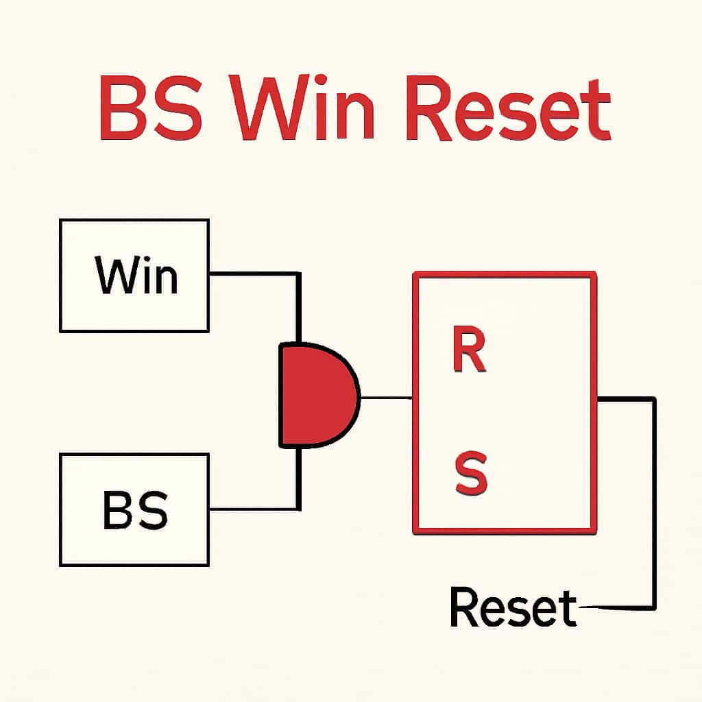 A diagram outlining the steps for BS Win Reset.