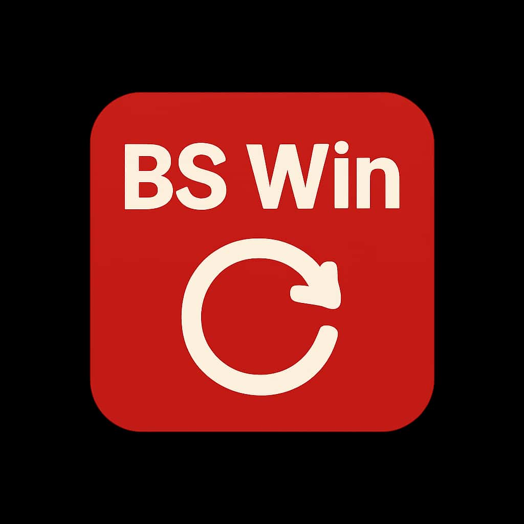 A badge representing the BS Win Reset guide.