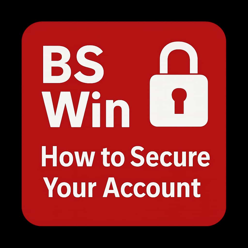 An icon representing account security strategies for BS Win.