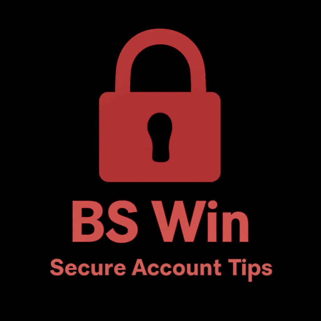A professional badge representing Secure BS Win Account Tips.